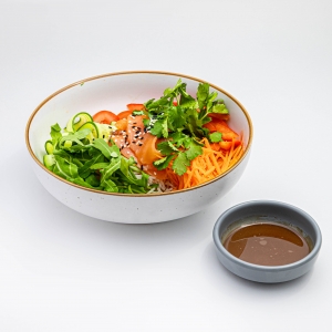 Боул с семгой