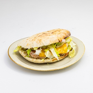 Бургер из печи с куриным филе