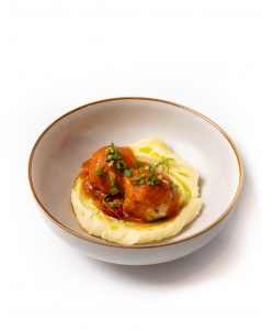 Фрикадельки с пюре