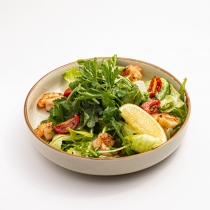 Салат с креветками