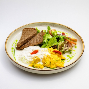 Скрэмбл со страчателлой